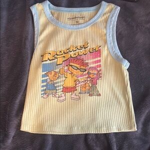 Rocket Power Kids Yellow Tank Top